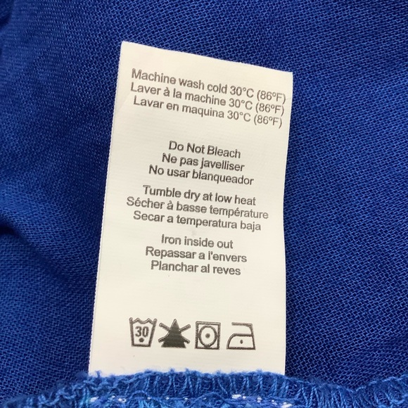 Sundry Blue Ombre Women's Dress - Picture 9 of 9